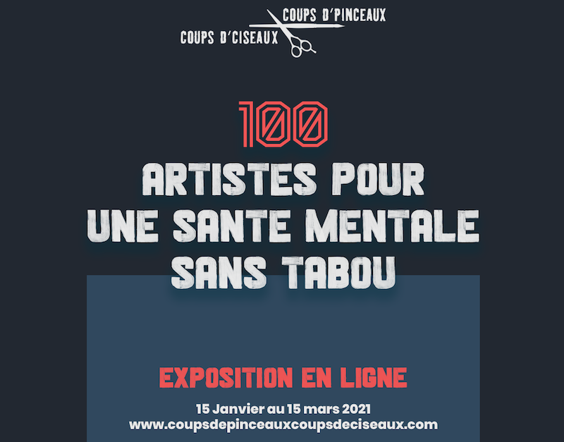 Exposition "100 artistes pour une santé mentale sans tabou"